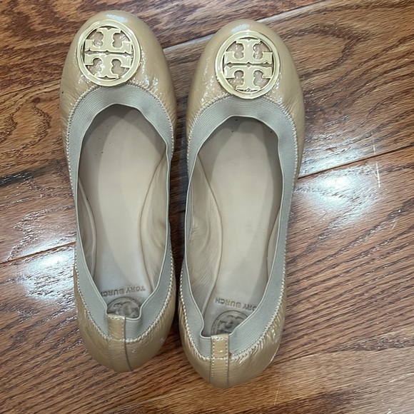 Tory Burch Travel Ballet Flats Womens Size 8.5 - Picture 2 of 5